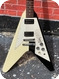 Gibson RUDOLF SCHENKER FLYING V Ltd. Run 1993-Black & White Finish 