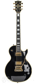 Gibson Les Paul Custom Ebony Factory Kahler 1988