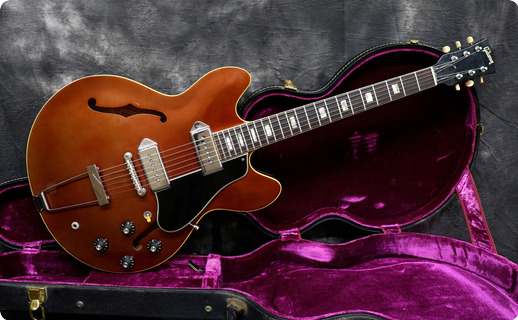 Gibson Es 330td 1967 Sparkling Burgundy Metallic