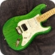 Green Green ST Special MN Signature - Custom Shop 2019-Transparent Green