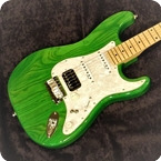 Green Green ST Special MN Signature Custom Shop 2019 Transparent Green