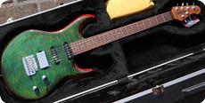 Ernie Ball Music Man Luke III Flamed Top 2020 Luscious Green