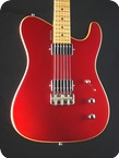 Tausch Guitars 665 DeLuxe Candy Apple Red On Top Dark Cherry Burst On Rims And Back