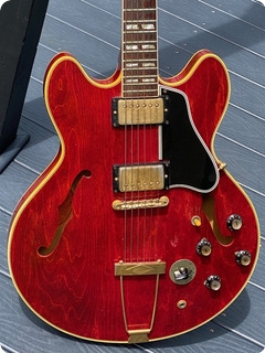 Gibson Es 345tdc 1967 See Thru Cherry 
