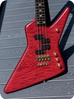 Warwick Stryker 4 string Bass 2008 Burgundy Red Oil Finish