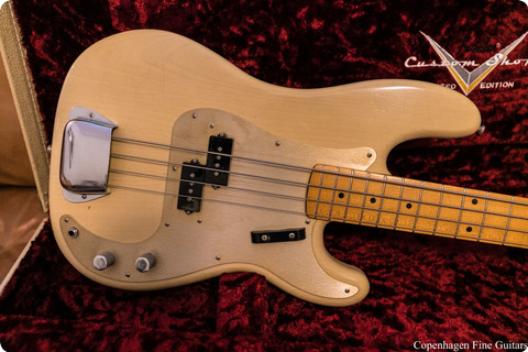 Fender Precision Bass 1958 Custom Shop Limited Edition 2011 White Blonde