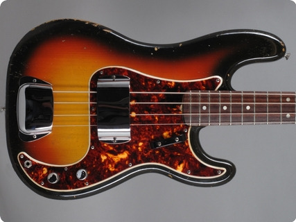 Fender Precision Bass 1965 3 Tone Sunburst