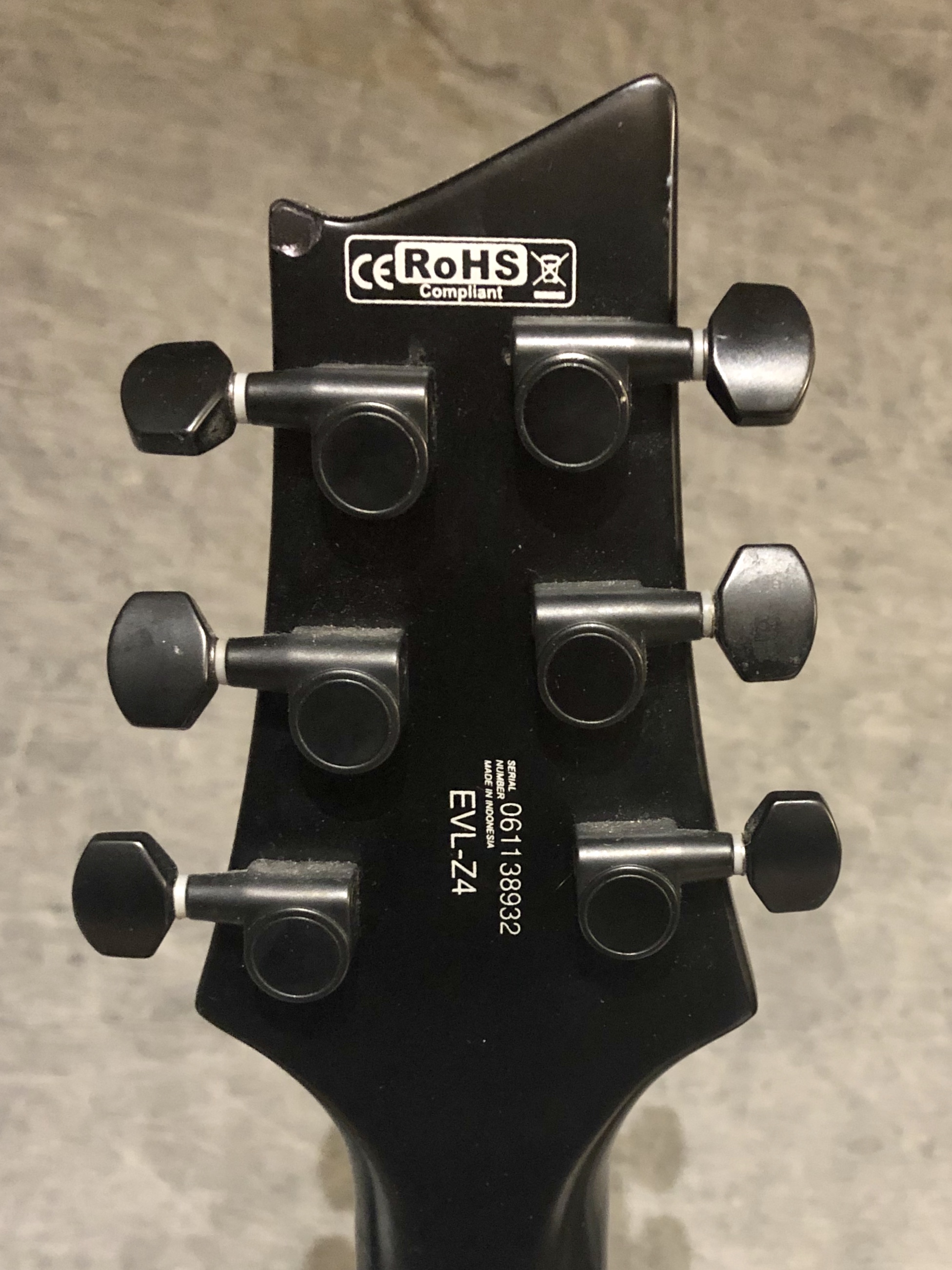 Cort EVL Z4 2020's Satin Black Guitar For Sale Twang