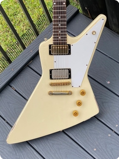 Gibson Explorer Reissue  1976 Polaris White 