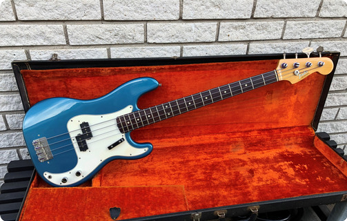 Fender Precision Bass 1966 Lake Placid Blue