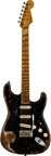 Fender Custom Shop Stratocaster Poblano Super Heavy Relic Aged Black