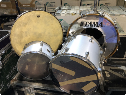 Tama 4 Piece Drum Kit Owned By Ricke Wakeman Of Yes Purchased From Bill Bruford 1970 Silver