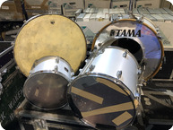 Tama 4 Piece Drum Kit Owned By Ricke Wakeman Of YES Purchased From Bill Bruford 1970 Silver