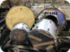 Tama 4 Piece Drum Kit Owned By Ricke Wakeman Of YES Purchased From Bill Bruford 1970 Silver