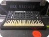 Polivoks MiniMoog Style Synth Owned And Used By Rick Wakeman Of YES 1980 Black
