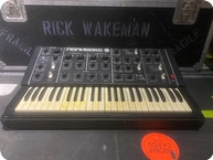 Polivoks MiniMoog Style Synth Owned And Used By Rick Wakeman Of YES 1980 Black