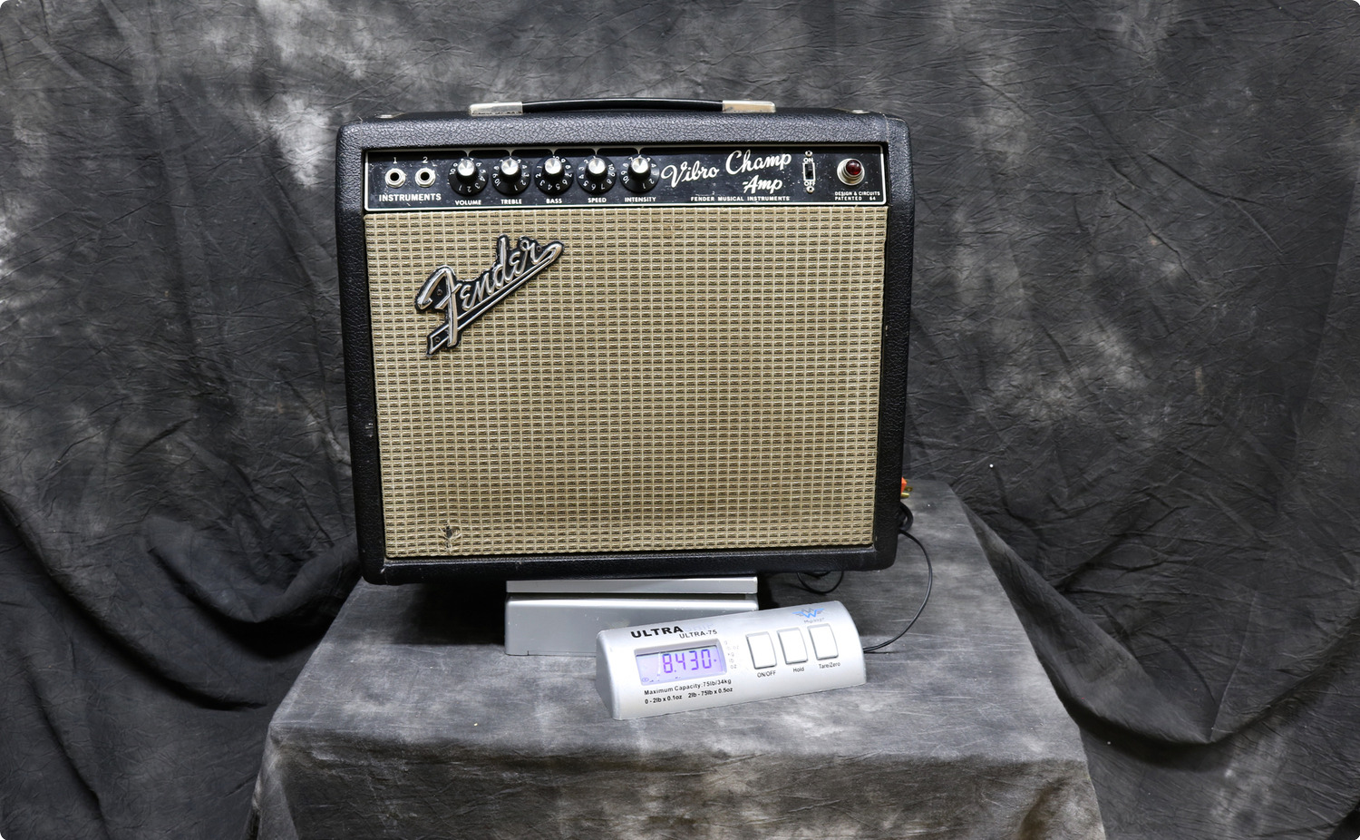 Fender Vibro Champ 1966 Blackface Amp For Sale Andy Baxter Bass 