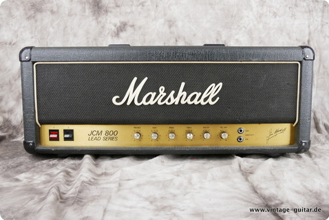Marshall Jcm 800 Lead Series 1983 Black