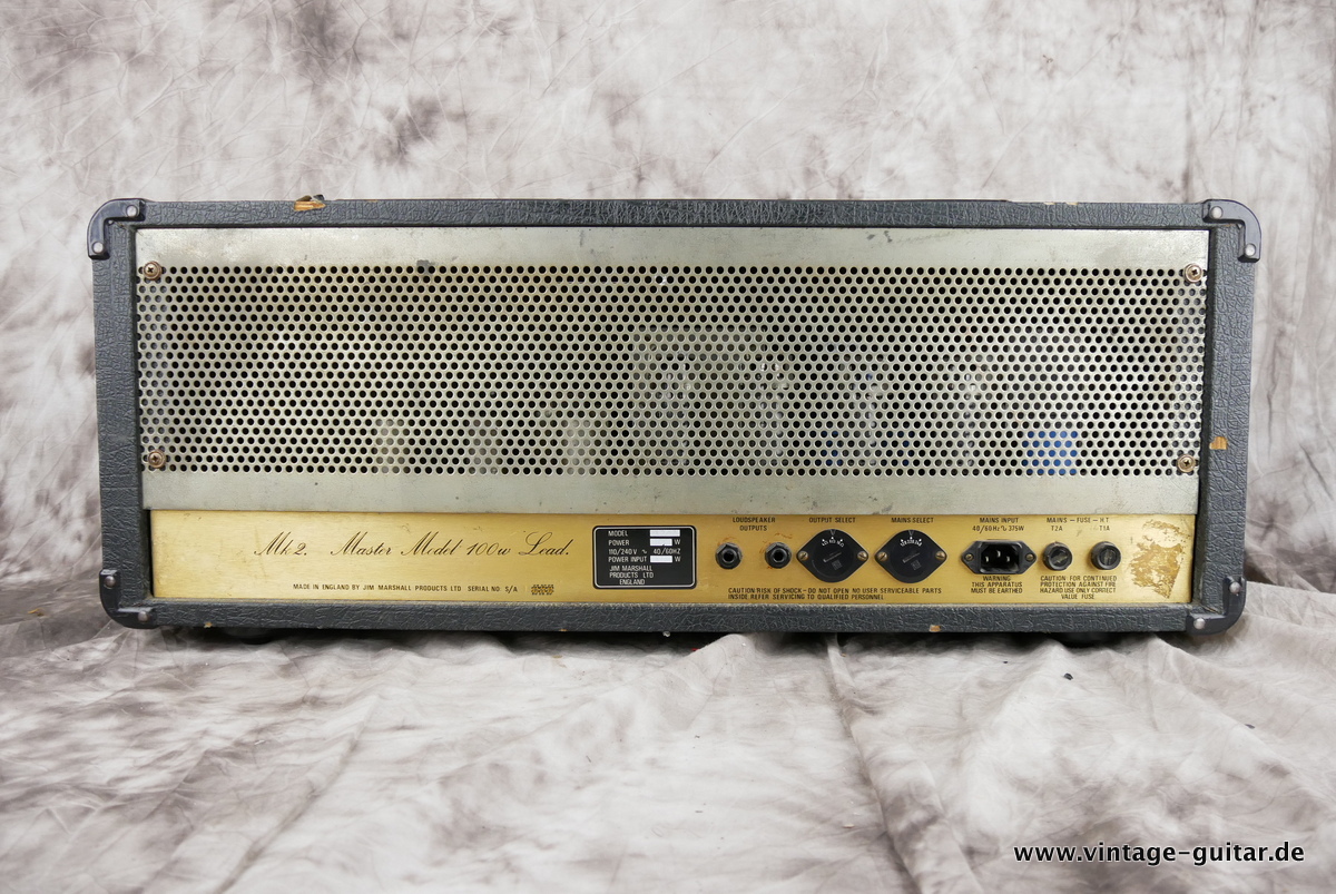 Marshall JCM 800 Lead Series 1983 Black Amp For Sale Vintage Guitar