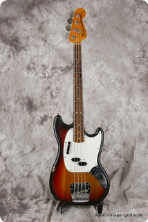 Fender Mustang Bass 1975 Sunburst