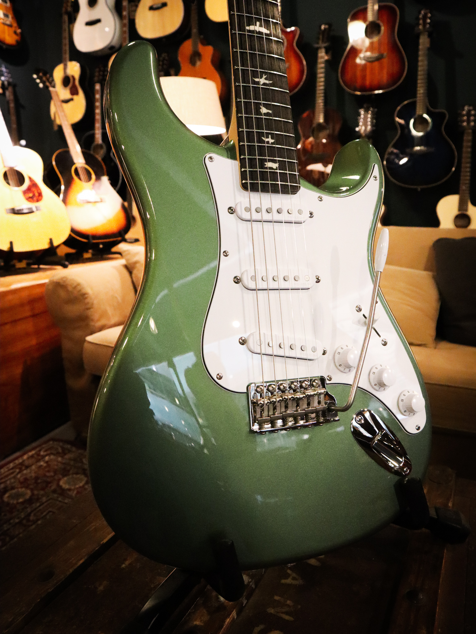 PRS Silver Sky 2019, Orion Green