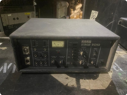 Korg Stage Echo Owned And Used By Rick Wakeman Of Yes 1979 Black