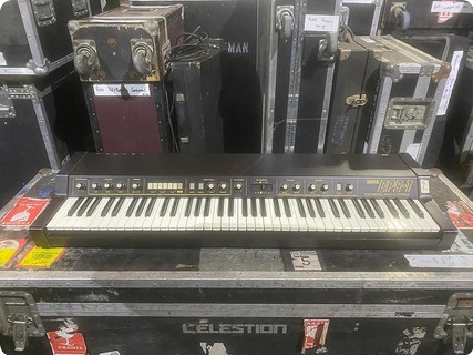 Korg Eps 1 Synth Owned And Used By Rick Wakeman Of Yes  1989 Black