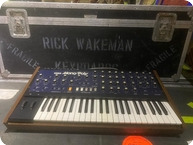 Korg MonoPoly MP4 Synth Owned And Used By Rick Wakeman Of YES 1980 Black