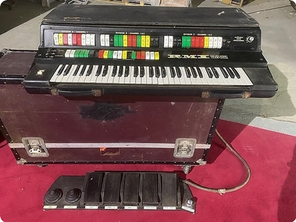 Rmi Computer Keyboard Owned And Used By Rick Wakeman Of Yes  1970 Black