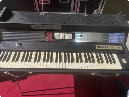 Rmi Electra Piano Owned And Used By Rick Wakeman Of Yes  1970 Black