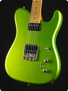 Tausch Guitars 665 Raw Candy Lime Green