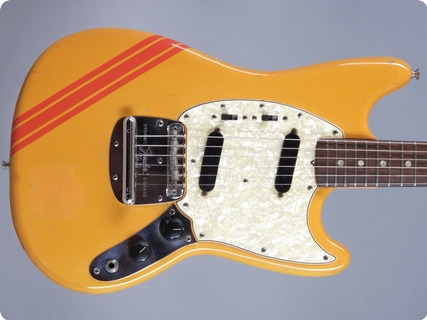Fender Mustang  1969 Yellow Competition