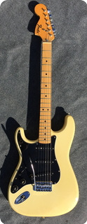 Fender Stratocaster Lefty 1976 White (Creme) Guitar For Sale