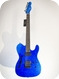 Pd Guitars Tele Semi Hollow 2017-Blue