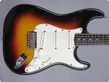 Fender Stratocaster 1961 3 Tone Sunburst