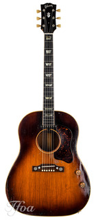 Gibson J160e Sunburst 1954
