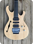 Pd Guitars Fusion Semi hollow 2020 Natural