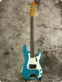 Fender Precision Bass 1964 Refinished Green Blue