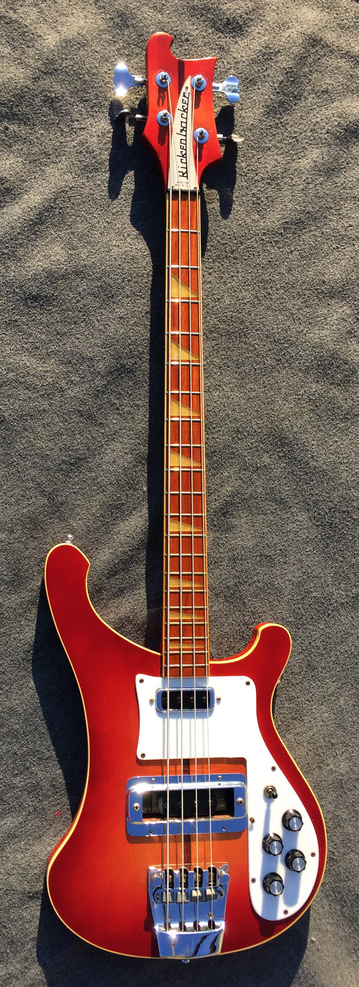 Rickenbacker 4001 Stereo 1973 Fireglo Bass For Sale Hendrix Guitars