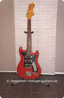 Hagstrom Hiii 1965 Red