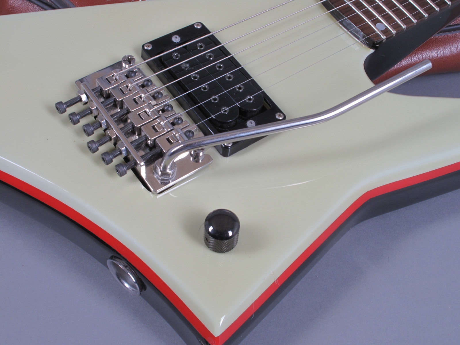 ESP Flying Z Mick Jones Foreigner 1980 Grey Metallic Guitar