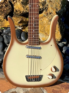 Danelectro Longhorn 6 String Bass 1959 Copper'burst