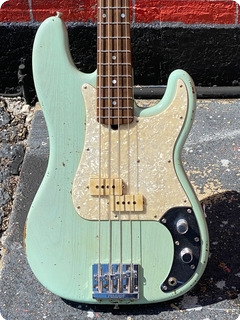 Fender Trans Surf Precision Bass Relic 2017 Trans Surf Green 