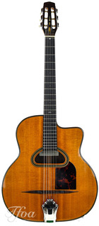 Rodrigo Shopis Favino D Hole 12 Fret Gypsy Guitar 2014