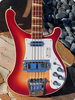 Rickenbacker 4001 Mono Bass  1969 Fireglo Finish 