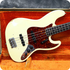 Fender Jazz 1964 Olympic White Refinish