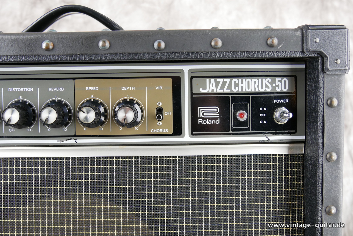 Roland Jazz Chorus JC 50 1986 Black Amp For Sale Vintage Guitar 