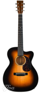 Martin Custom Om18v Adirondack Cutaway Sunburst 2002