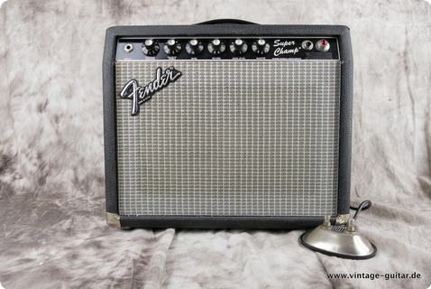 Fender Super Champ 1984 Black