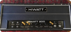 Hiwatt DR201 200W Ex Ronnie Lane Small Faces 1970 Black